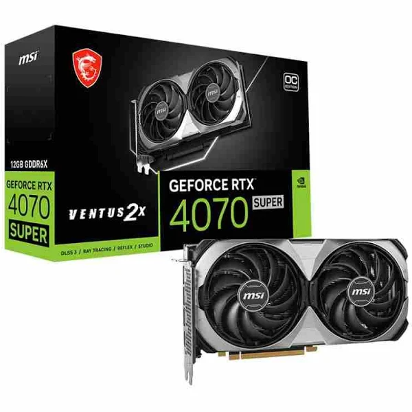 It Gain Tech | MSI GeForce RTX 4070 SUPER VENTUS 2X OC 12GB GDDR6X