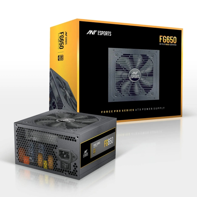 Ant Esports FG650 650 Watt 80 Plus Gold SMPS