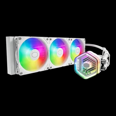 Cooler Master MasterLiquid 360 Atmos CPU Liquid Cooler - White