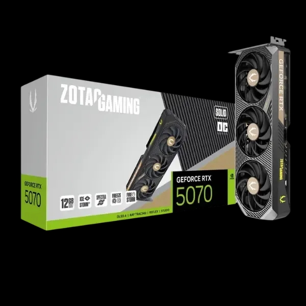 Zotac RTX 5070 Solid 12 GB Graphics Card