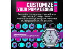 Cooler Master MasterLiquid 360 Atmos CPU Liquid Cooler - White